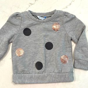 Mayoral Toddler Sweater 2T Polka Dots